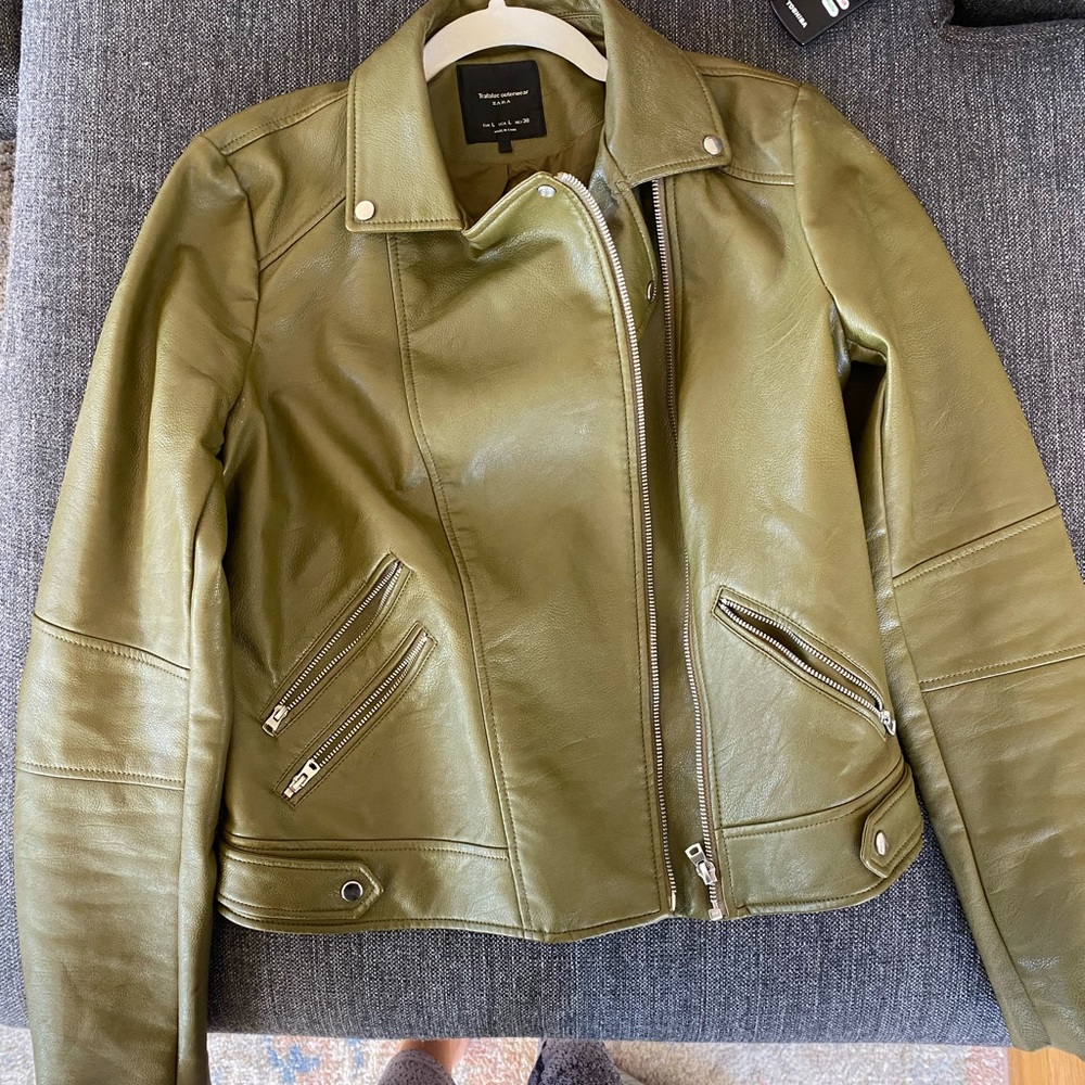 Zara olive green jacket